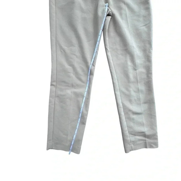 Express Tan/beige three-quarter length office work trousers pants. size 6 - Picture 13 of 14